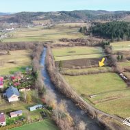 Działka budowlana nad rzeką, Zahoczewie