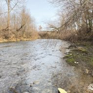 Działka budowlana nad rzeką, Zahoczewie