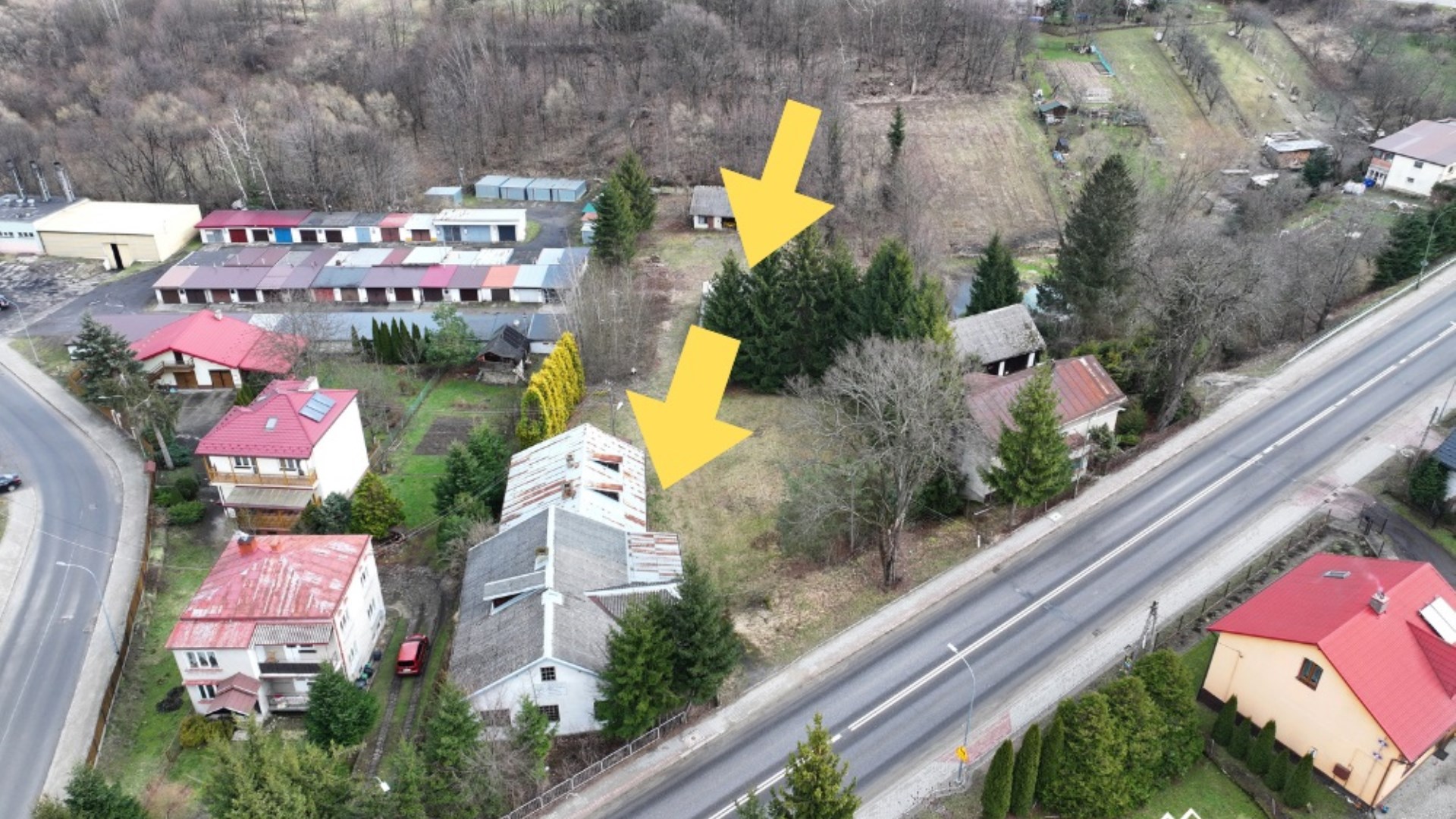 Działka usługowa w Lesku