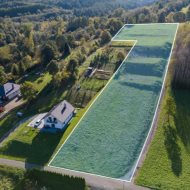 Działka budowlana Huzele k. Leska