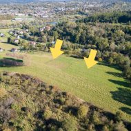 Działka budowlana Huzele k. Leska