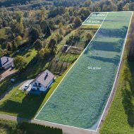 Działka budowlana Huzele k. Leska