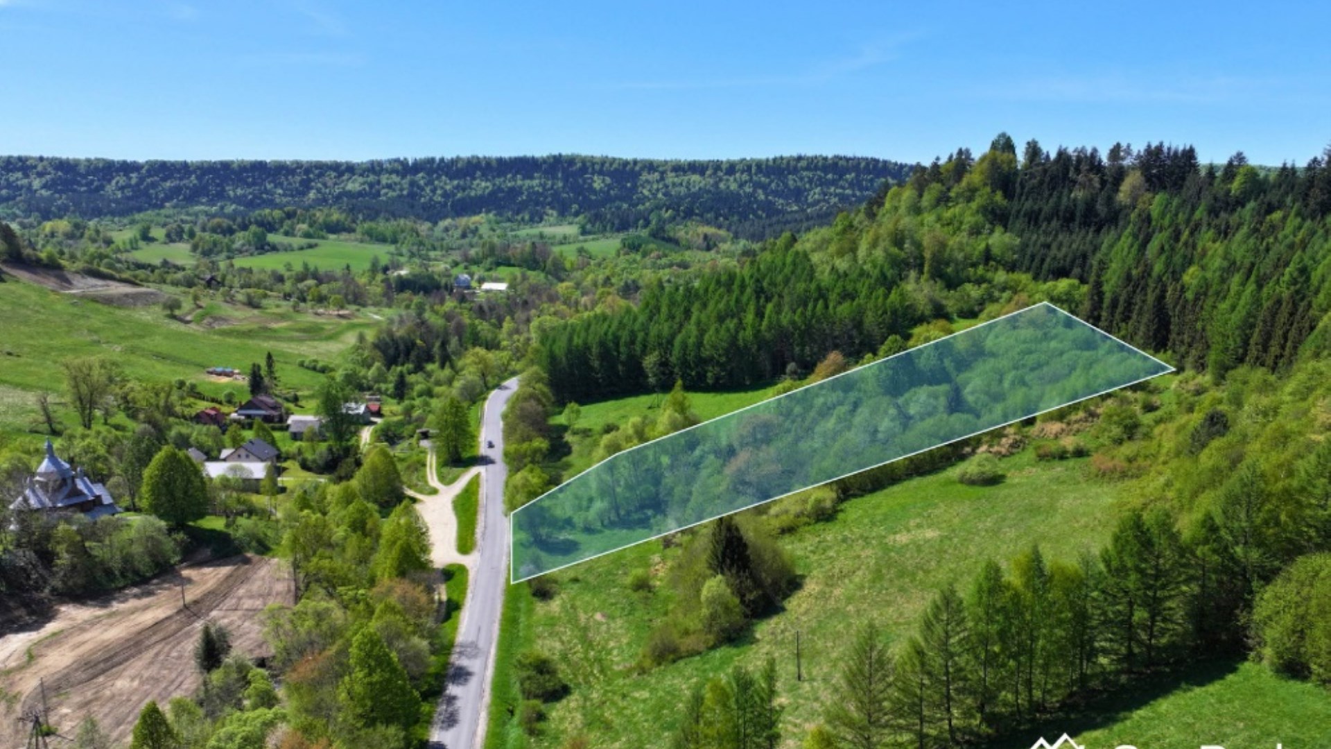 Działka rolna w Hoszowie