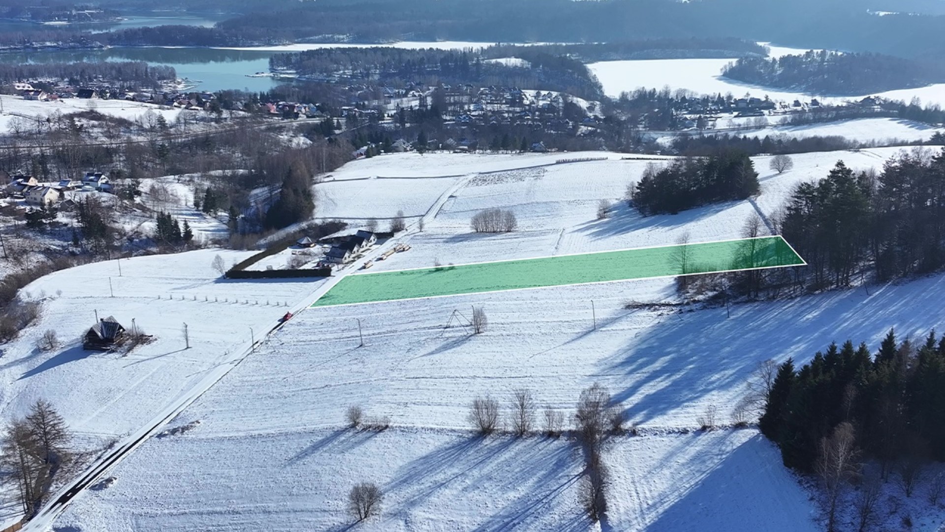 Działka budowlana z widokiem na Jezioro| Polańczyk