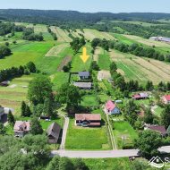 Działka budowlana - Zahutyń