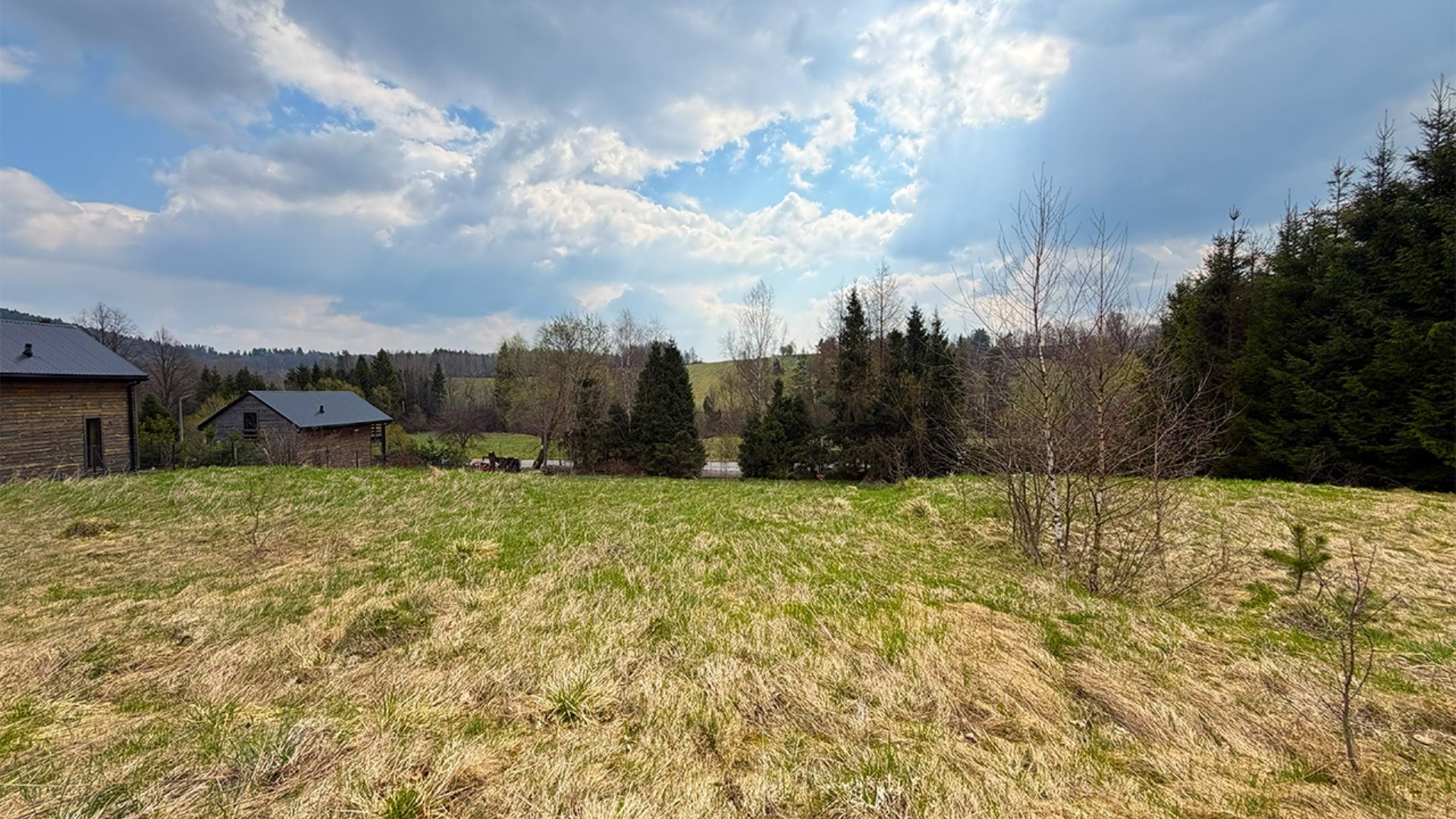 Widokowa działka w Bieszczadach