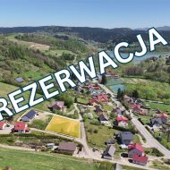 Wołkowyja nad Jeziorem Solińskim działka budowlana