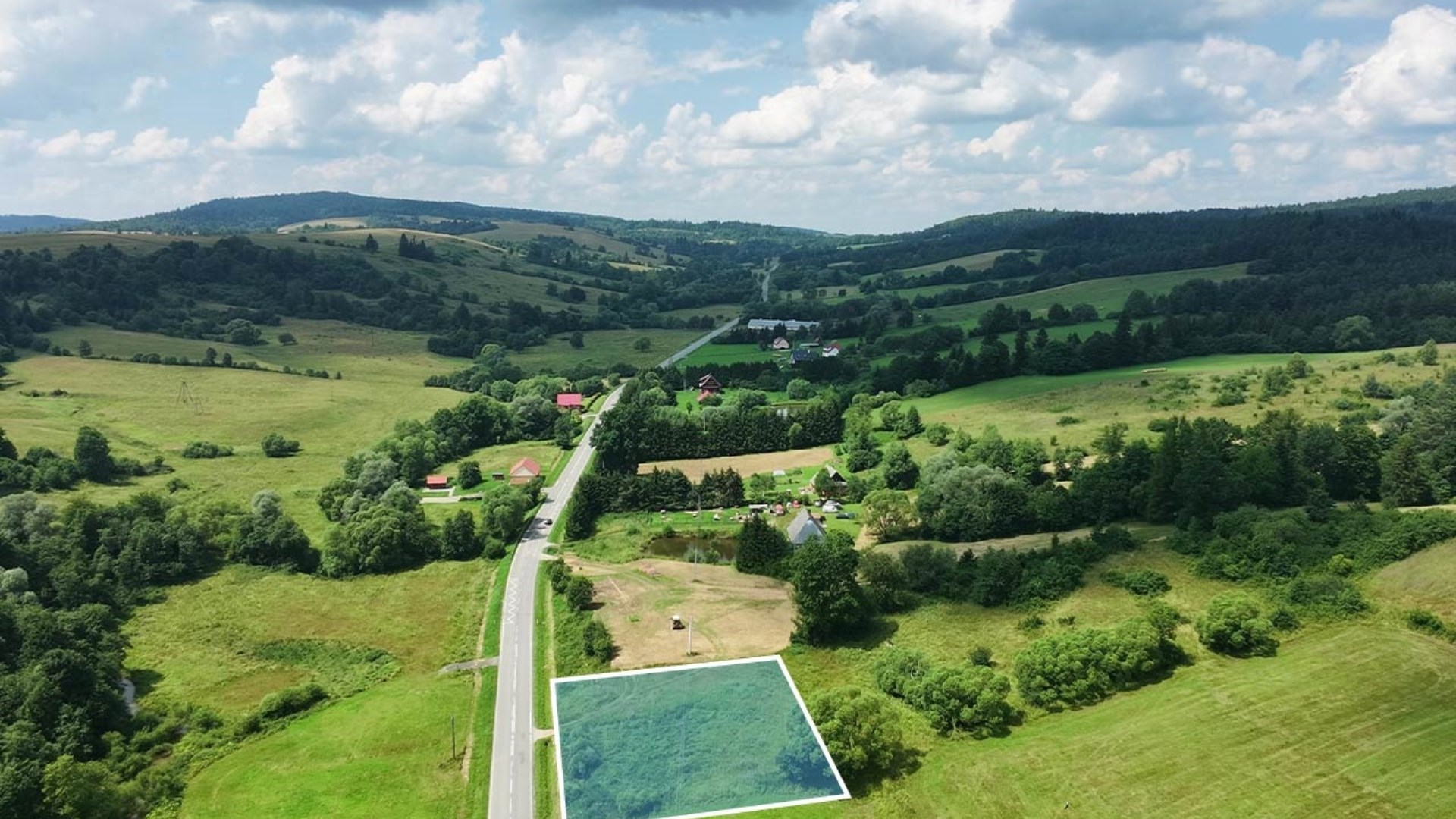 Działka inwestycyjna 20 arów- Liskowate k. Ustrzyk