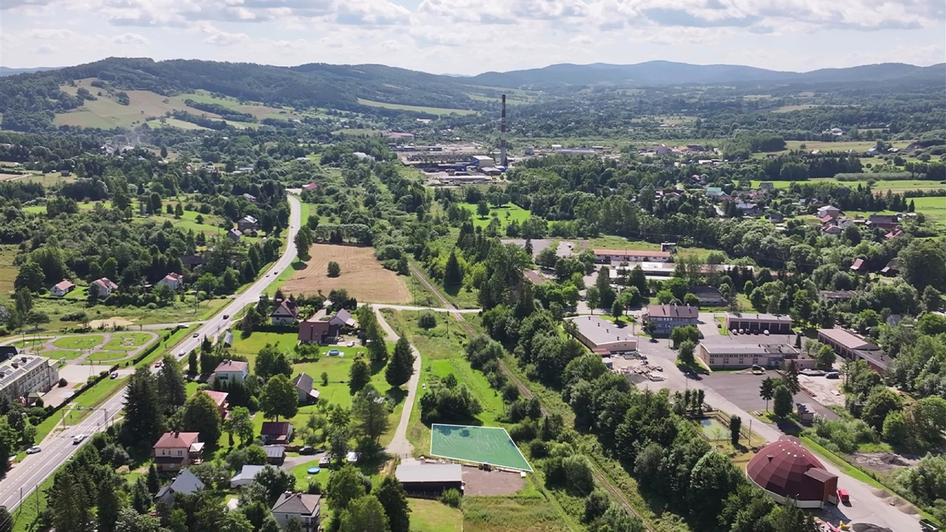 Bieszczady- Ustjanowa Górna – Działka budowlana 
