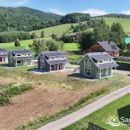 Nowy dom całoroczny 70 m² bezpośrednio nad Solinką