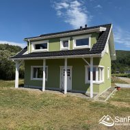 Nowy dom całoroczny 70 m² bezpośrednio nad Solinką