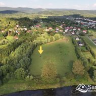 Działka rolna 27 arów nad Sanem - Lesko, Posada 