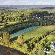 Działka rolna 27 arów nad Sanem - Lesko, Posada 